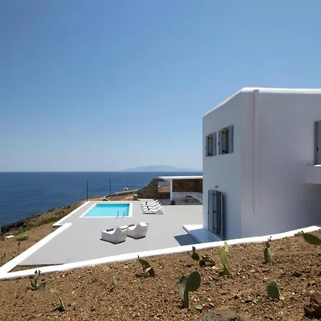 Anemos Sea View Of Mykonos Villa Merchia Beach