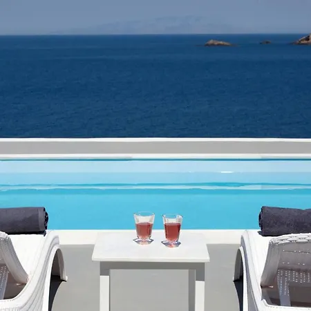 Anemos Sea View Of Mykonos Villa Merchia Beach